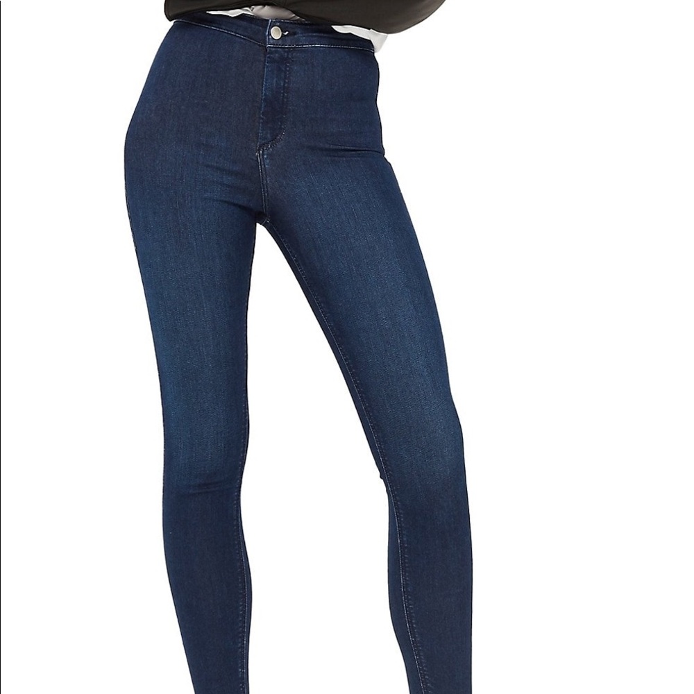 TOPSHOP JONI BLUE JEANS